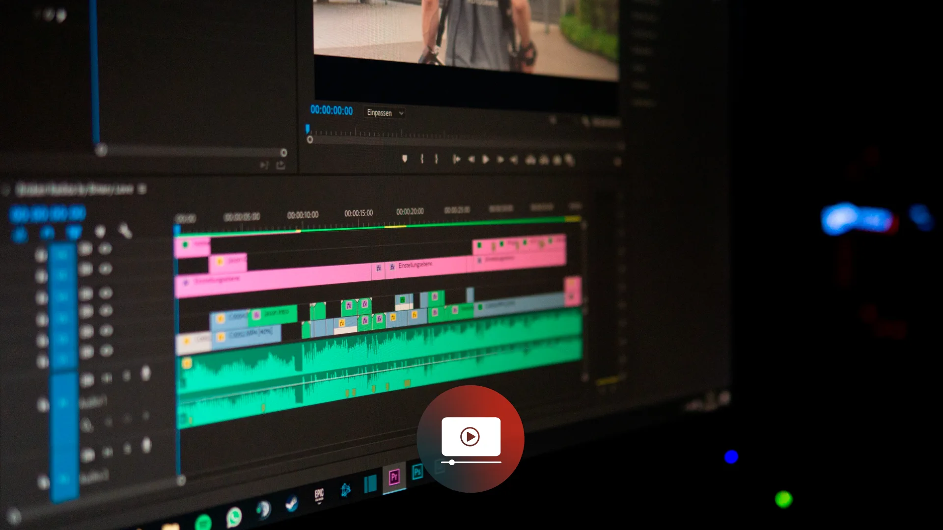 La post produzione video